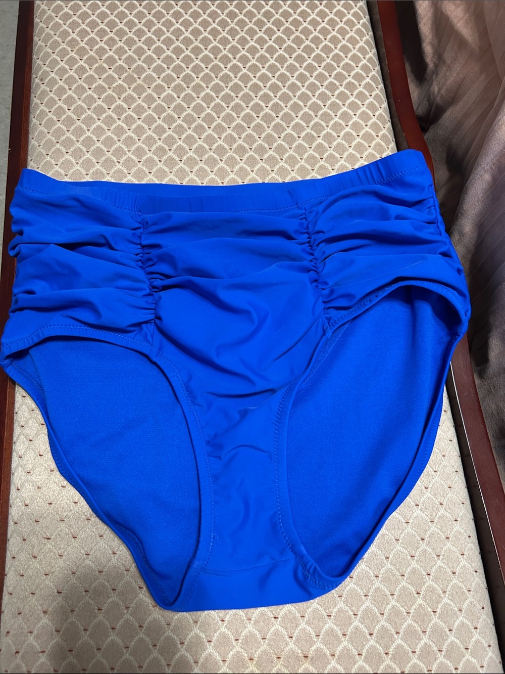Raisins Royal Blue High-Waist Bikini Bottoms